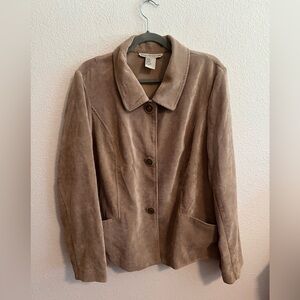 Tan Khaki Requirements Corduroy Jacket Size XL